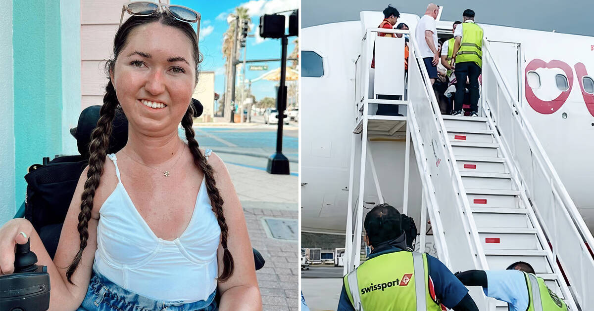 Wheelchair user calls out Air Canada after being carried off plane