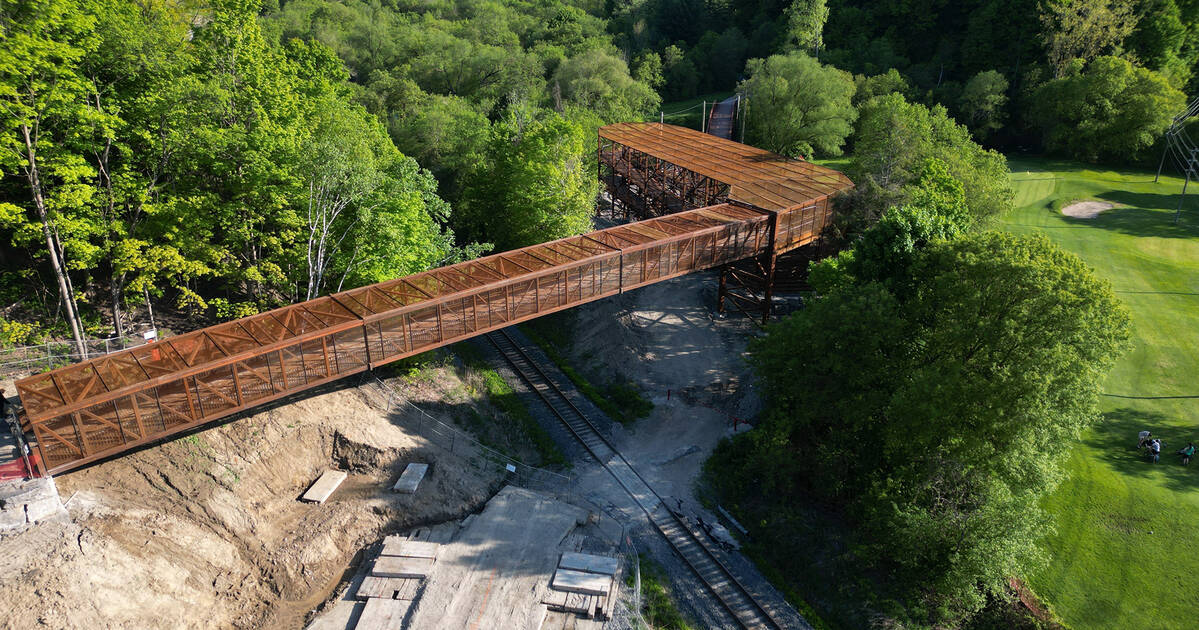 Toronto will soon open a cool new bridge with an industrial-chic look
