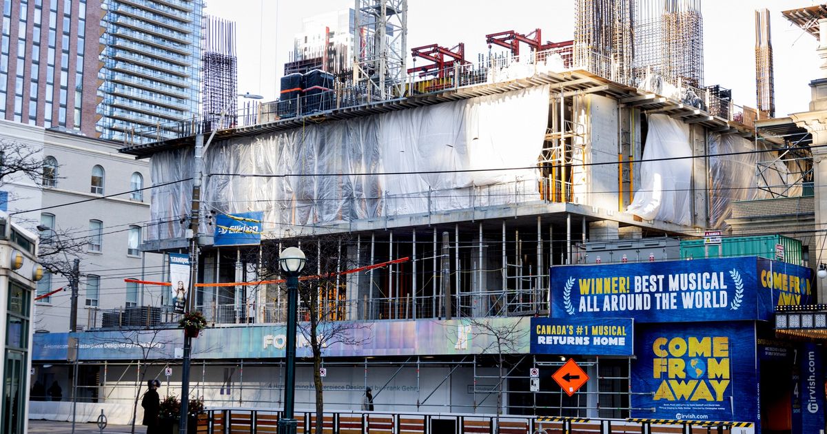 Toronto’s long-awaited Frank Gehry-designed skyscraper megaproject is finally rising