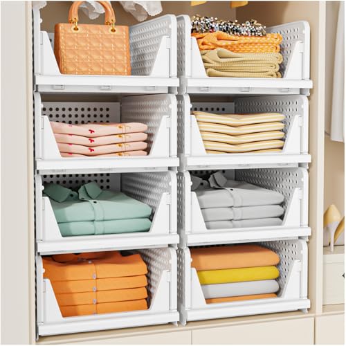 Amazon's Bestselling $36 5-Piece Stackable Closet Basket Set Is a Must-Have for Staying Organized Amazon's Bestselling 5-Piece Stackable Closet Basket Set Is a Must-Have for Staying Organized