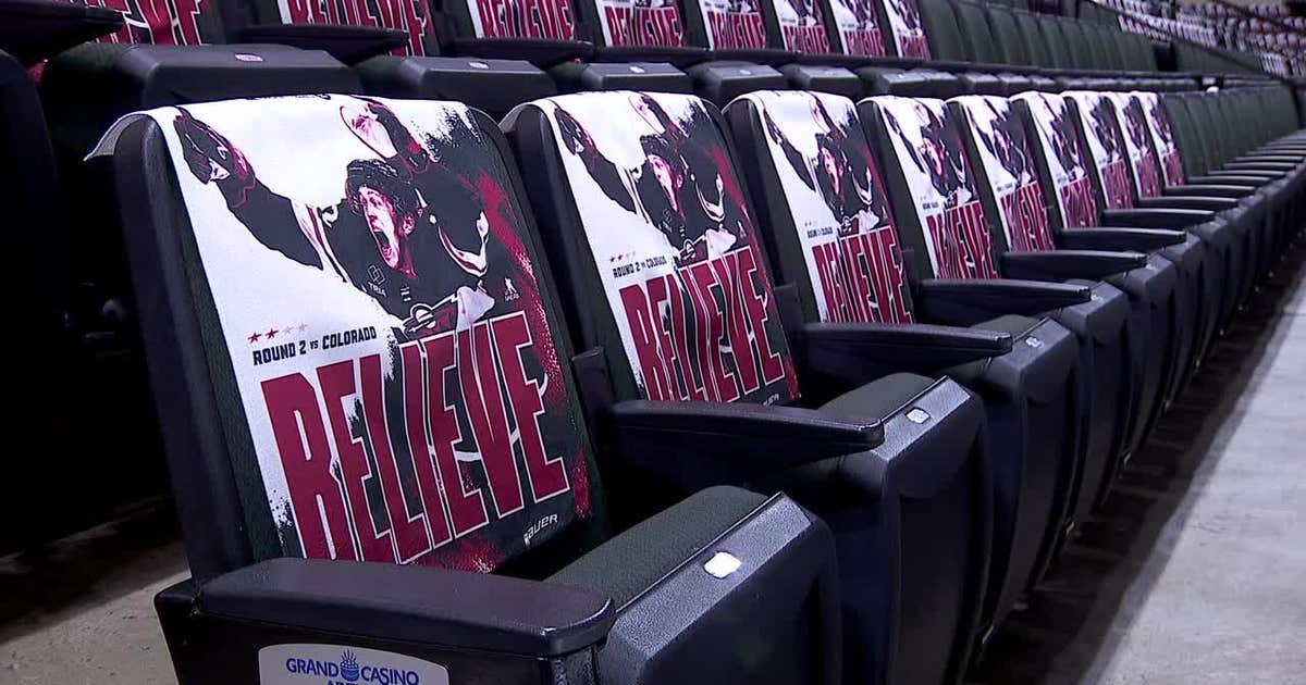 Minnesota Wild debut game-specific rally towels for Stanley Cup Playoff run Minnesota Wild debut game-specific rally towels for Stanley Cup Playoff run