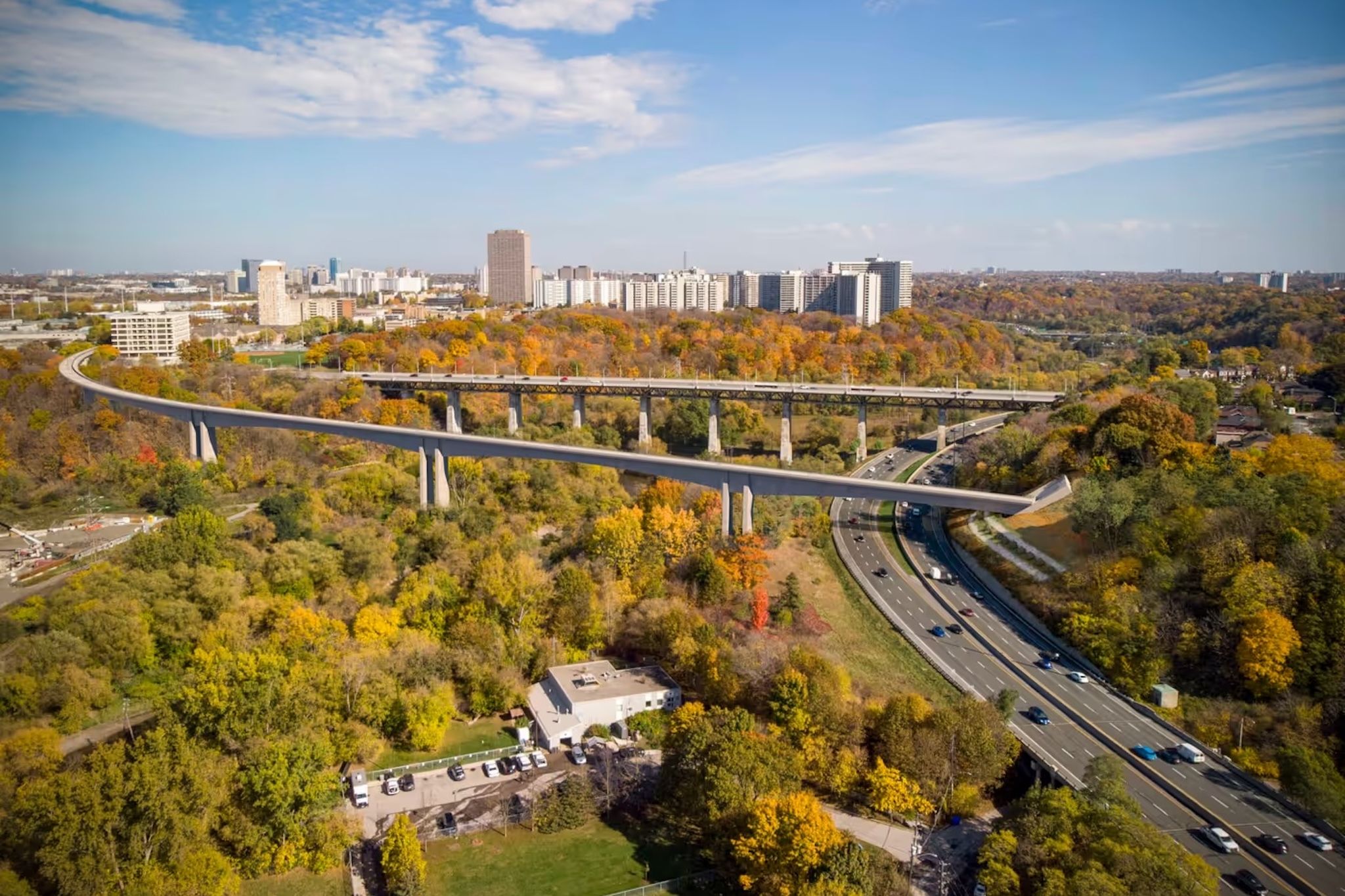 A new Toronto park will overlook a huge subway bridge in a unique way A new Toronto park will overlook a huge subway bridge in a unique way
