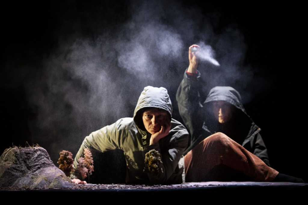 Animal puppets lay bare the effects of climate catastrophe in Dimanche