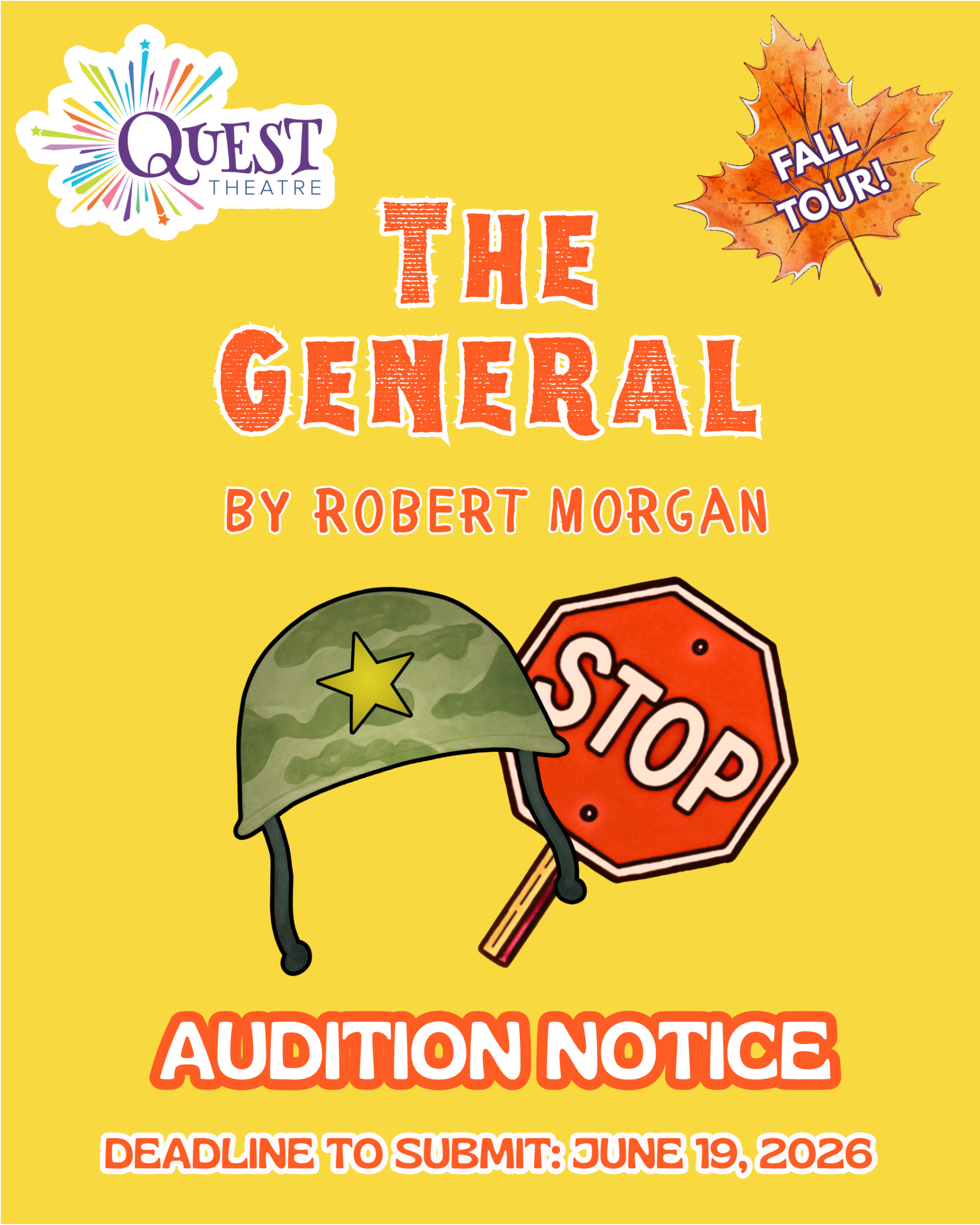 Auditions (Calgary): The General – Quest Theatre, Theater News Auditions (Calgary): The General – Quest Theatre, Theater News
