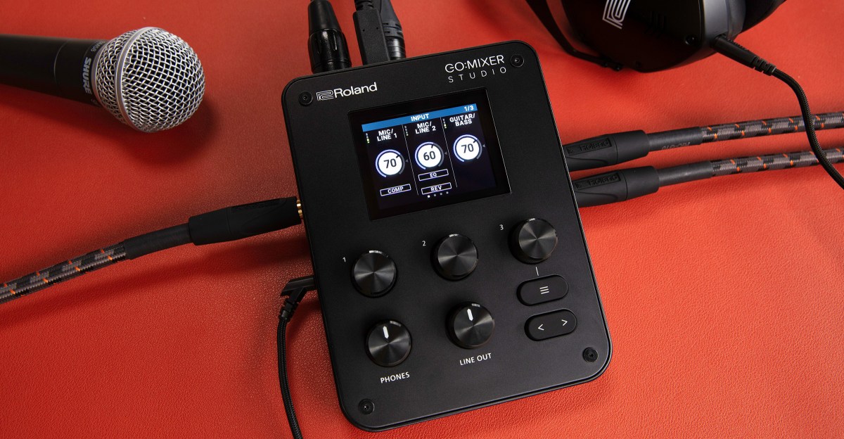 Roland’s Go:Mixer Studio turns your phone into a mobile music studio Roland’s Go:Mixer Studio turns your phone into a mobile music studio